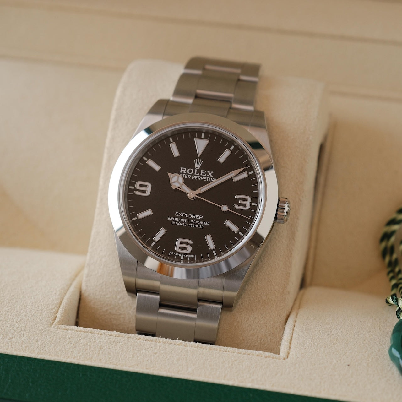 ロレックス/エクスプローラー1/214270/マットダイヤル/保証書付きフルセット/未使用/ROLEX EXPLORER1 REF.214270 ”Matte Dial” 2019y Full Set Unused