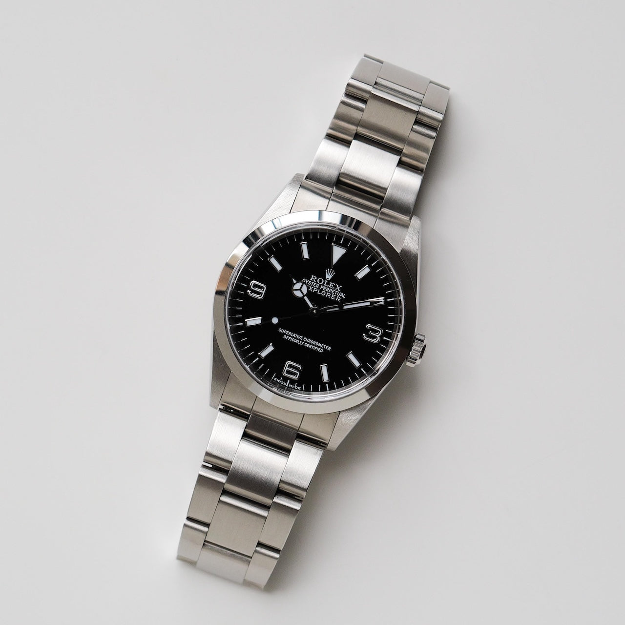 ロレックス/エクスプローラー1/14270/最終シリアルP68番/保証