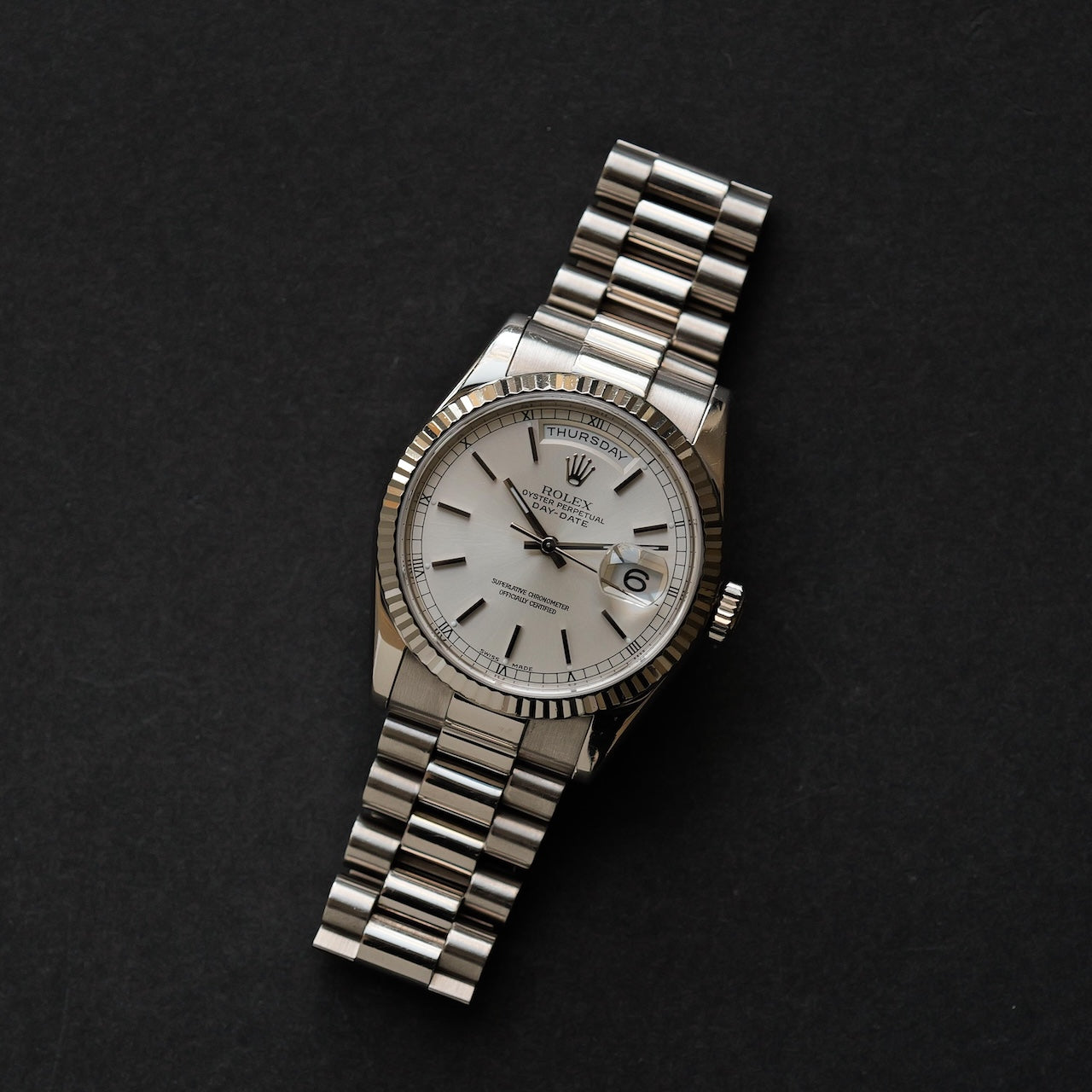 ロレックス/デイデイト118239/P番/18Kホワイトゴールド/ROLEX DAY-DATE