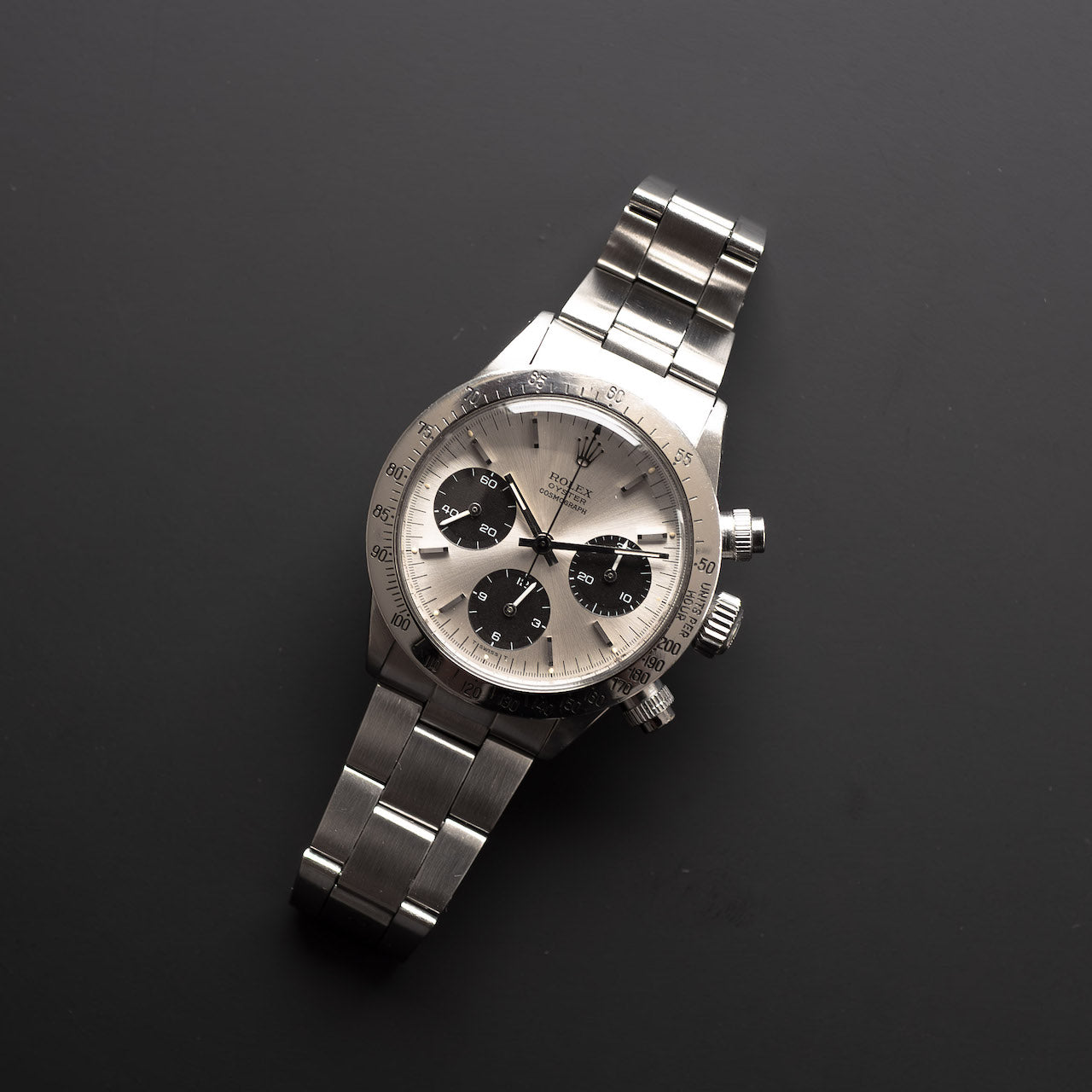 ロレックス/デイトナ/Ref.6265/マーク1シルバー/表記なし/ROLEX