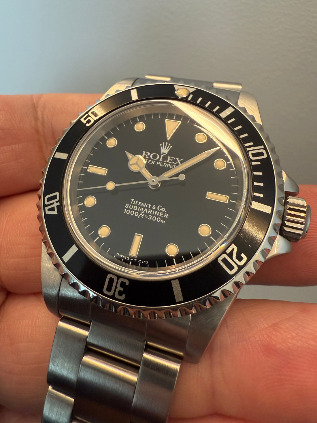 ROLEX SUBMARINER TIFFANY & CO./サブマリーナ14060 ティファニーWネーム