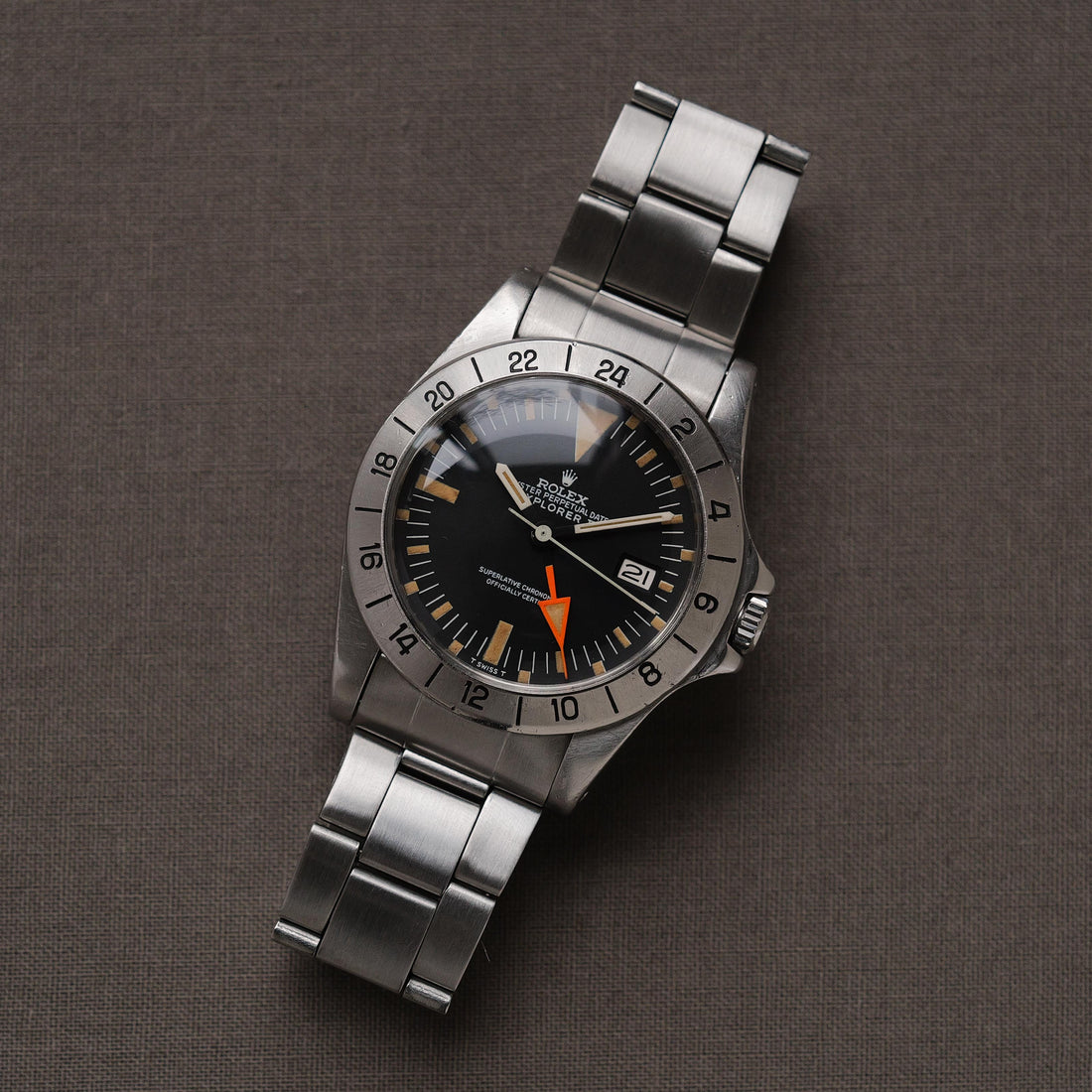 VINTAGE ROLEX EXPLORER2/1655 PATINA MK.1 DIAL MK.1 BEZEL 1972Y.エクスプローラー2 1655パティーナ/マーク１ダイヤル・ベゼル