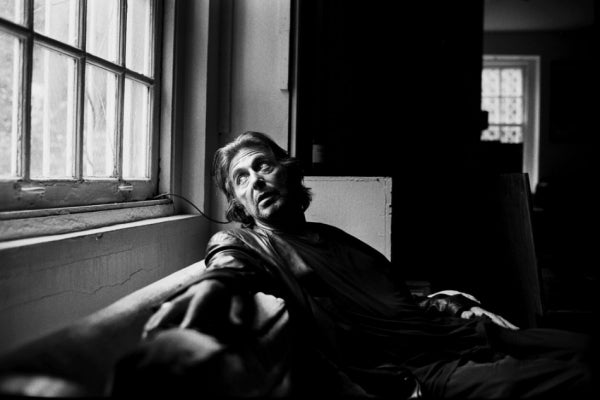 USA. New York City. Al PACINO. by Christopher Anderson / クリストファー・アンダーソン