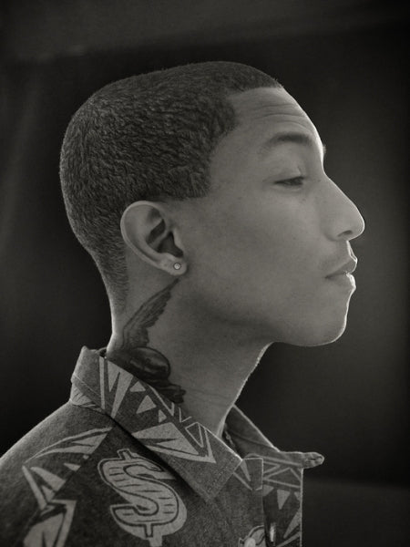 USA. NYC. Singer-Songwriter, Producer and Designer PHARRELL. by Christopher Anderson / クリストファー・アンダーソン