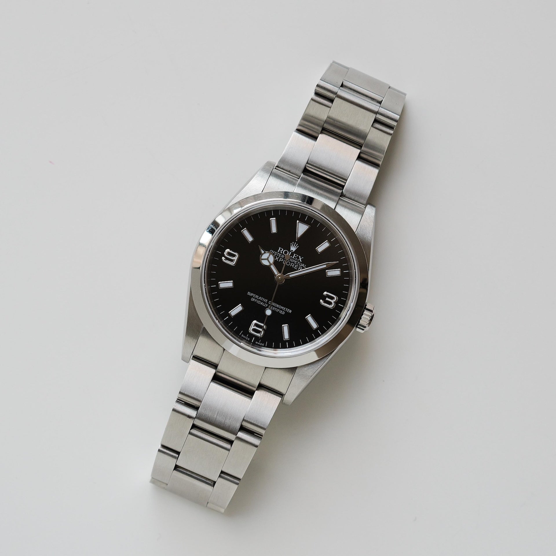 ロレックス/エクスプローラー1/114270/D番/日本ロレックス保証書付フルセット/ROLEX EXPLORE 1 REF.114270 D-Serial 2005Y Full Set