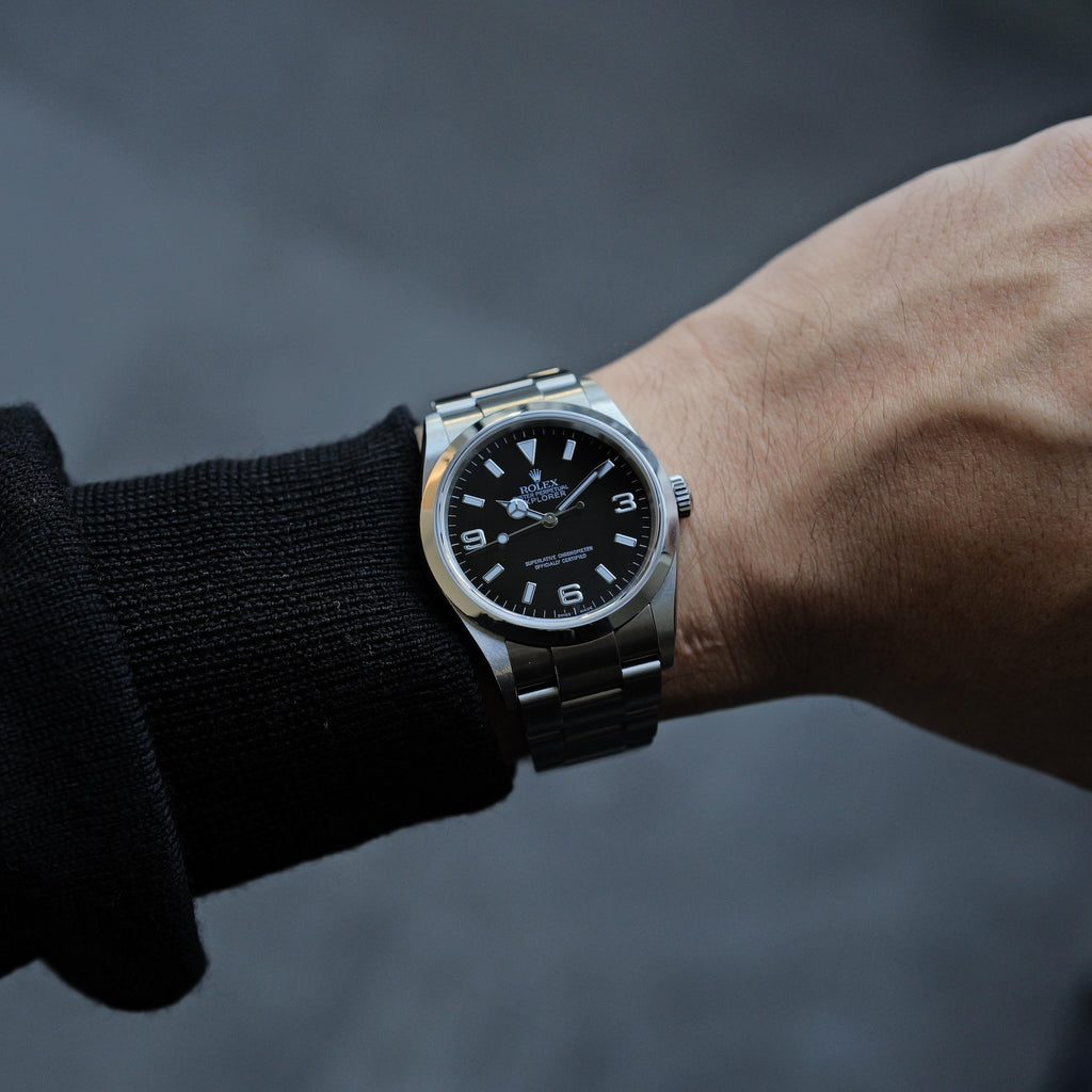 ロレックス/エクスプローラー1/114270/D番/日本ロレックス保証書付フルセット/ROLEX EXPLORE 1 REF.114270 D-Serial 2005Y Full Set