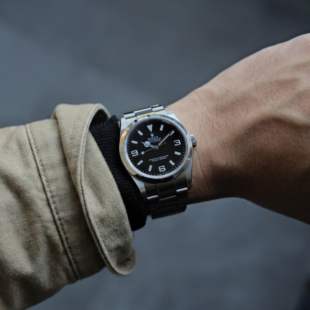 ロレックス/エクスプローラー1/114270/D番/日本ロレックス保証書付フルセット/ROLEX EXPLORE 1 REF.114270 D-Serial 2005Y Full Set