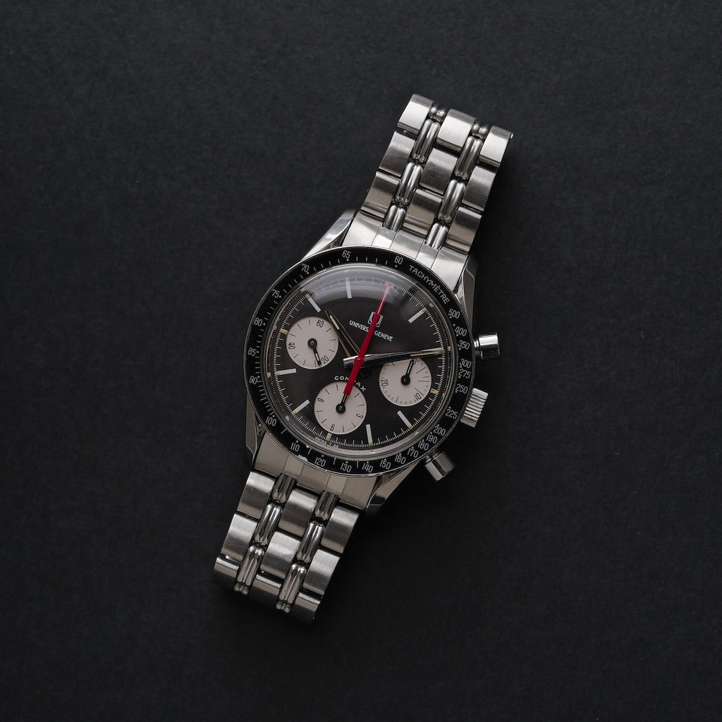 ユニバーサルジュネーブ/コンパックス/イービル・ニーナ/バルジュー72/手巻き/UNIVERSAL GENEVE COMPAX REF.885103/01 "EVIL NINA" Caliber Valjoux 72 1960s