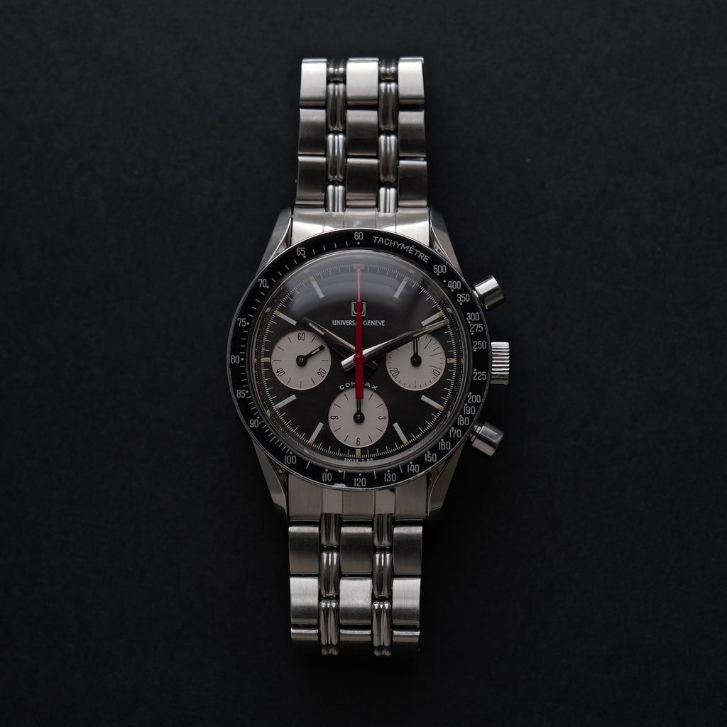 ユニバーサルジュネーブ/コンパックス/イービル・ニーナ/バルジュー72/手巻き/UNIVERSAL GENEVE COMPAX REF.885103/01 "EVIL NINA" Caliber Valjoux 72 1960s