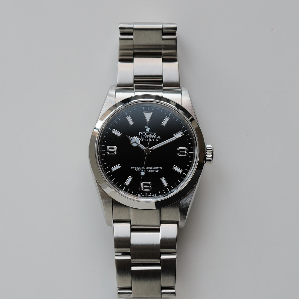 ロレックス/エクスプローラー1/114270/Y番/保証書付/ROLEX EXPLORE 1 REF.114270 Y-Serial 2002Y with Box and Paper