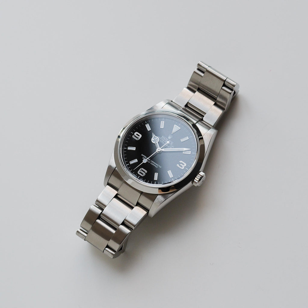 ロレックス/エクスプローラー1/114270/Y番/保証書付/ROLEX EXPLORE 1 REF.114270 Y-Serial 2002Y with Box and Paper