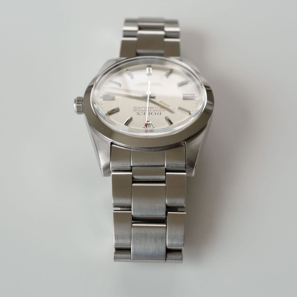 ROLEX MILGAUSSミルガウスRef.1019 Silver dial 後期モデル MINT 1980y