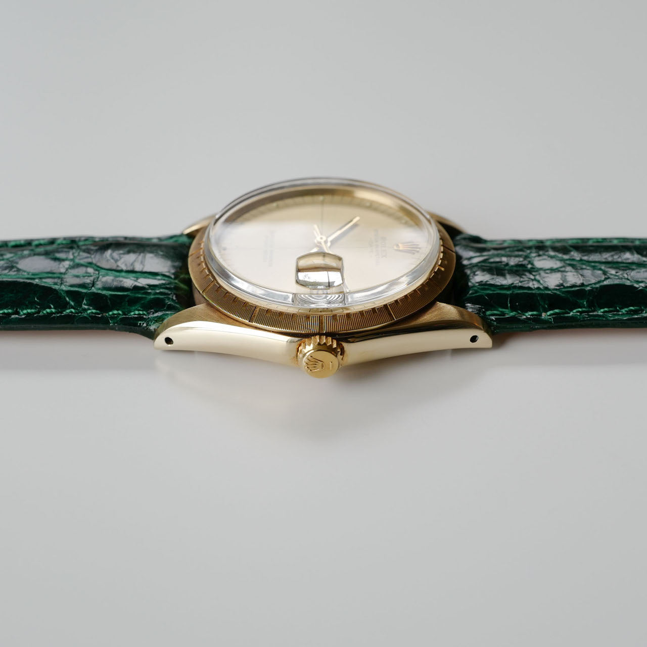 ROLEX Ref.1512 "Zephyr" 14K GOLD VERY MINT 1972y