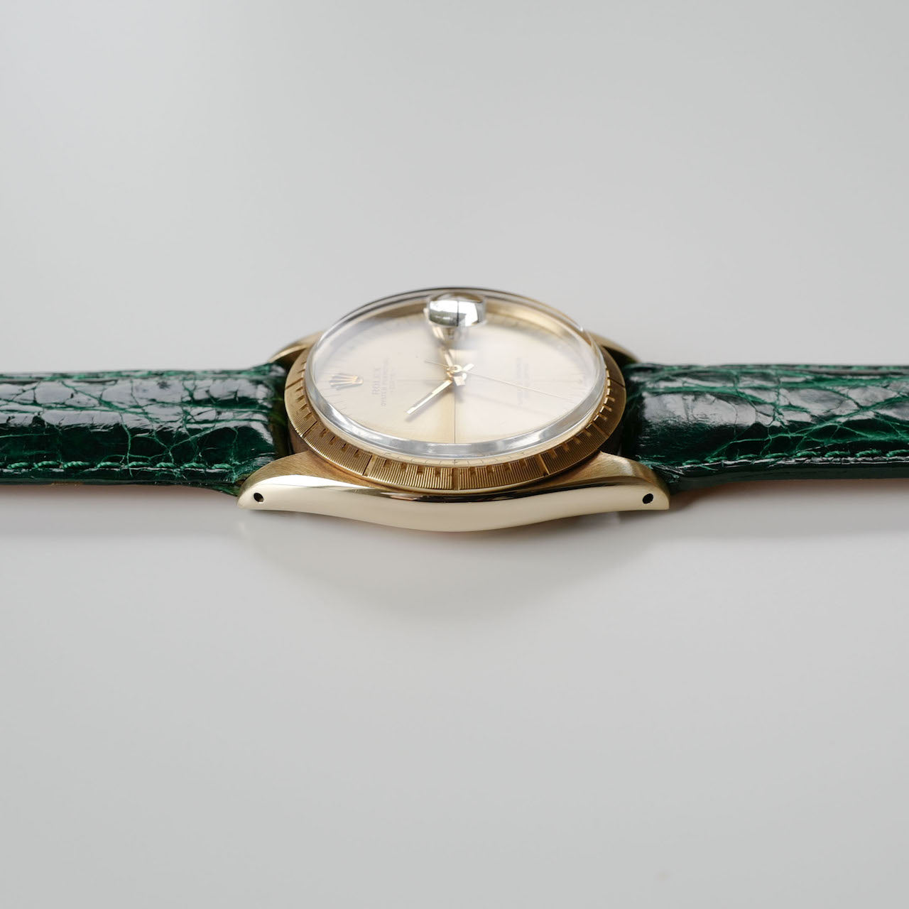 ROLEX Ref.1512 "Zephyr" 14K GOLD VERY MINT 1972y