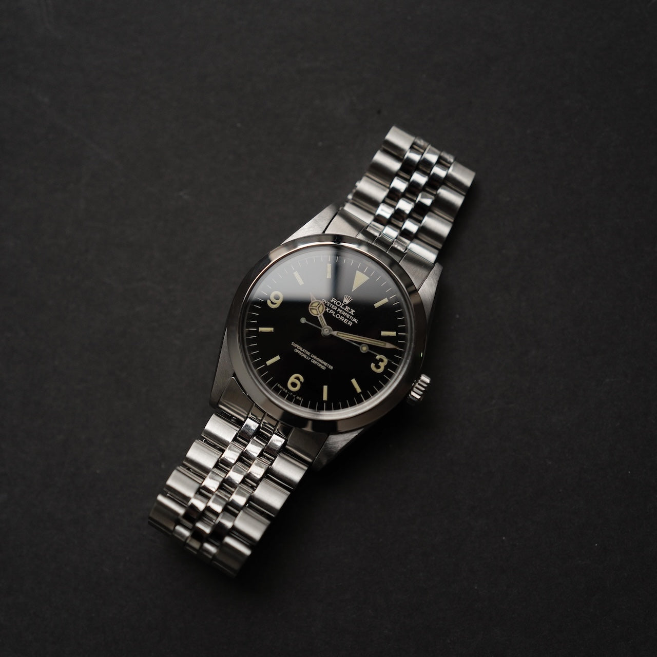 ロレックス/エクスプローラー1/1016/ミラーダイヤル/マーク6ダイヤル/ROLEX EXPLORER REF.1016 "GILT DIAL" Mk.6 Dial 1965Y