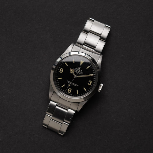 ロレックス/エクスプローラー1/1016/ミラーダイヤル/マーク6ダイヤル/ROLEX EXPLORER REF.1016 "GILT DIAL" Mk.6 Dial 1965Y