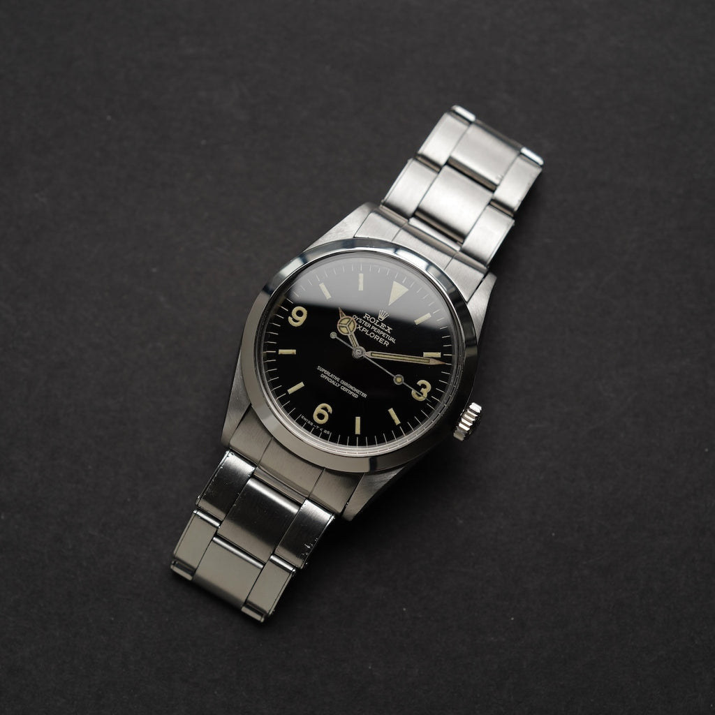 ロレックス/エクスプローラー1/1016/ミラーダイヤル/マーク6ダイヤル/ROLEX EXPLORER REF.1016 "GILT DIAL" Mk.6 Dial 1965Y