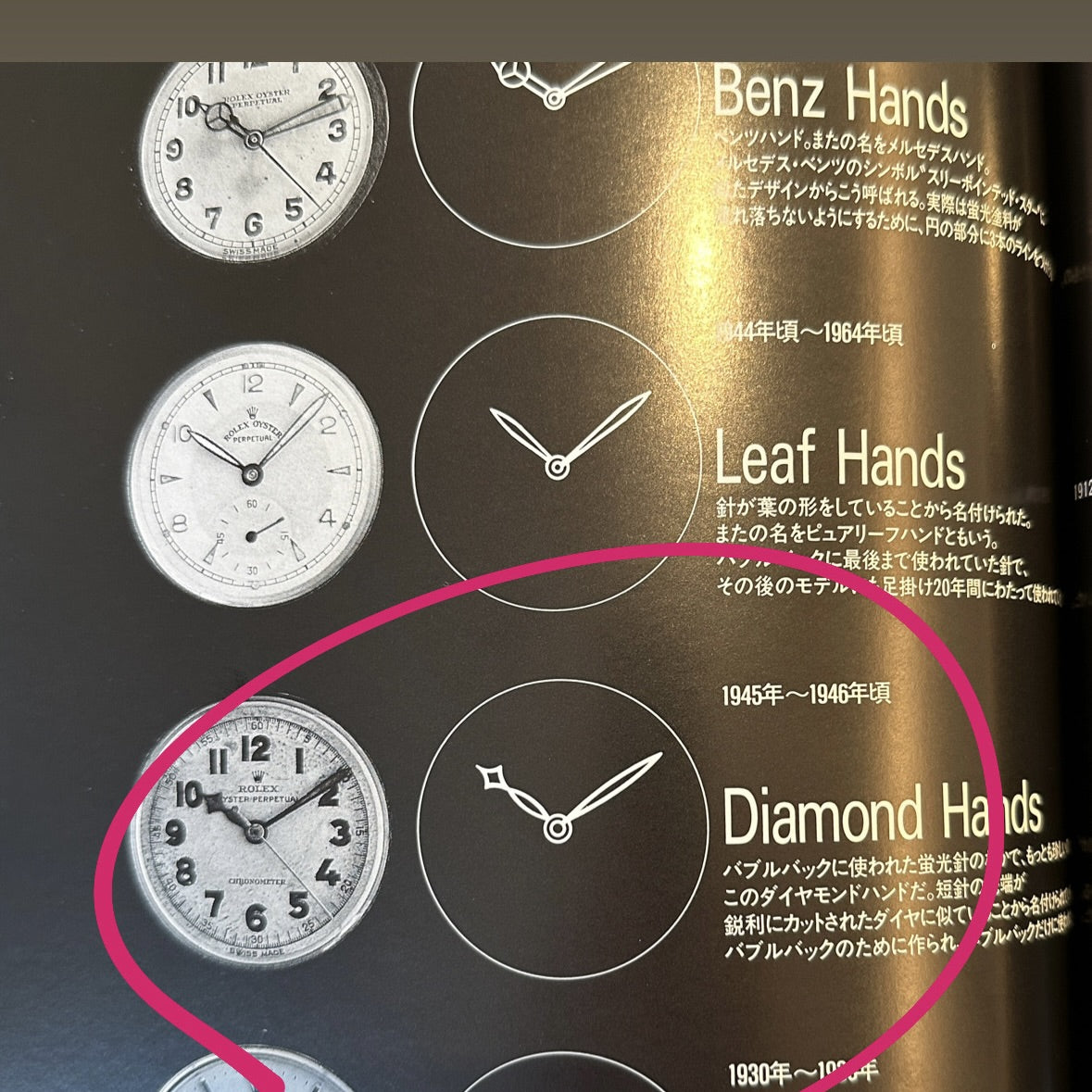 ロレックス/バブルバック/ダイヤモンドハンド/ROLEX Bubble back Ref.2940 Diamond hand 1945-46y