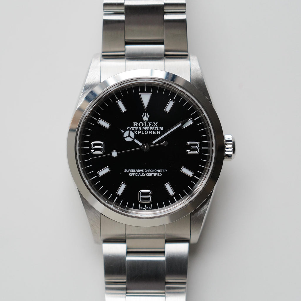 ロレックス/エクスプローラー1/14270/A番/スイス オンリー/保証書付フルセット/ROLEX EXPLORER 1 Ref.14270 "SWISS ONLY" 1998y-99y Full Set