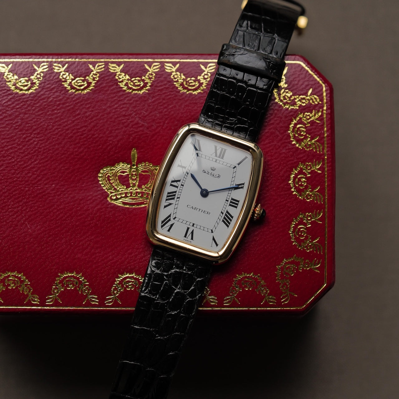 【参考商品】カルティエ/ファバージ/78101/ヨルダン王室/18Kイエローゴールド/箱付属/CARTIER FABERGE REF.78101 "Jordanian Royal Family" 18KYG 1970s with Box