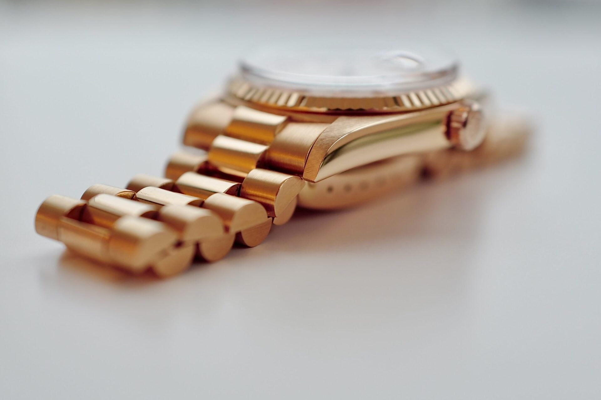 ROLEX DAY-DATE 1803/5 PINK GOLD 1975Y 日ロレ