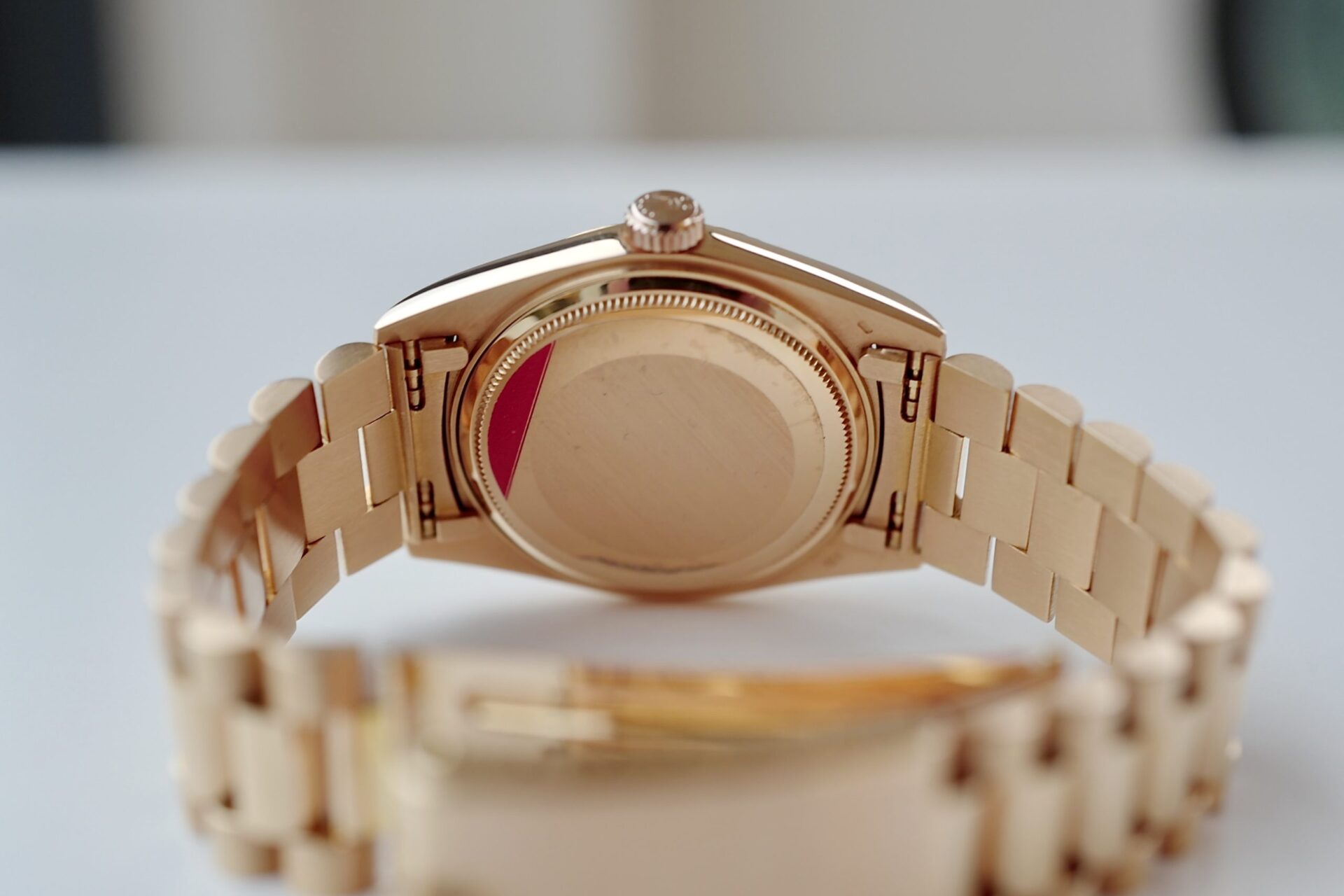 ROLEX DAY-DATE 1803/5 PINK GOLD 1975Y 日ロレ