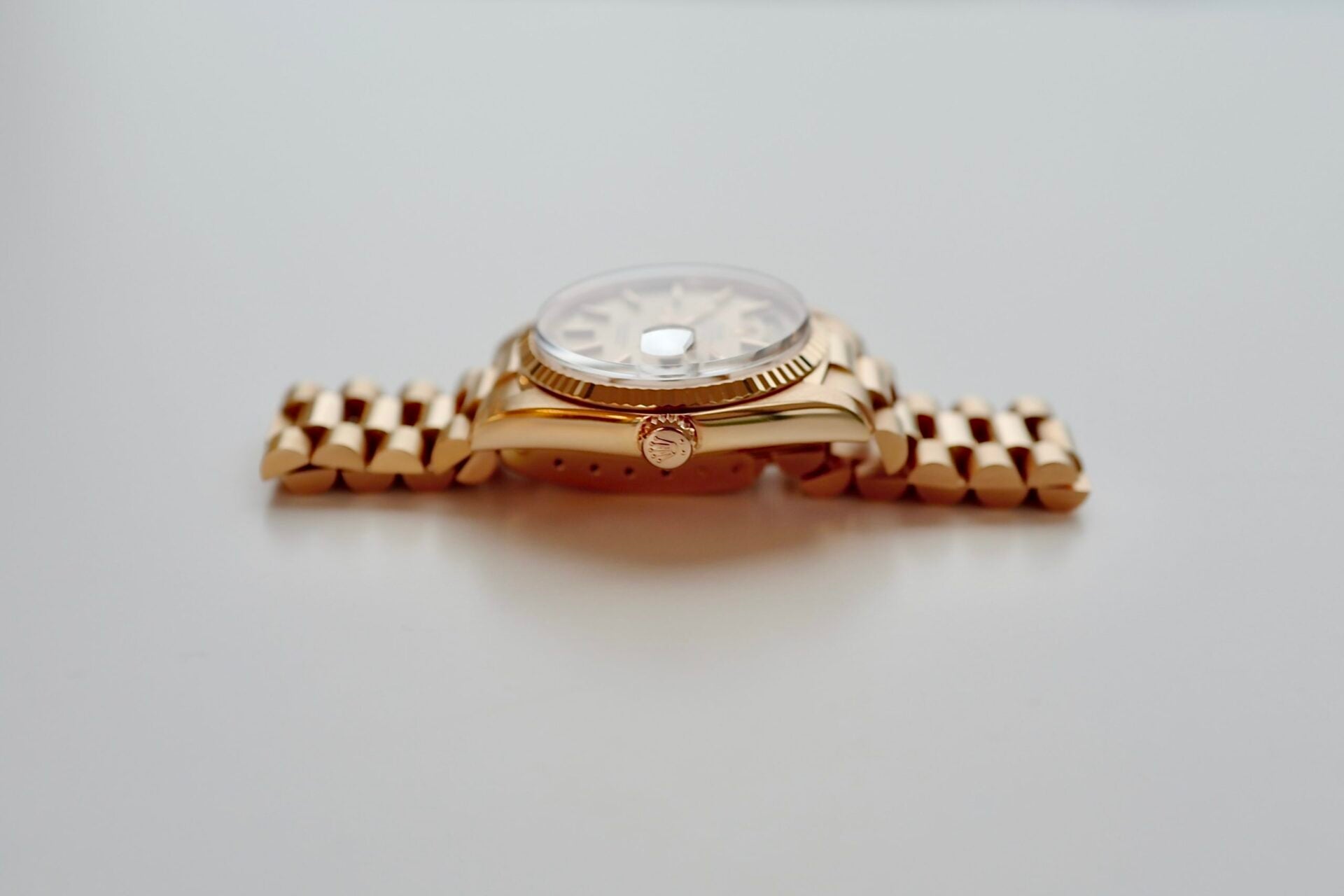 ROLEX DAY-DATE 1803/5 PINK GOLD 1975Y 日ロレ
