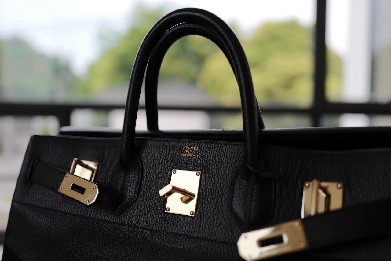 HERMES Haut a Courroies 45 Black