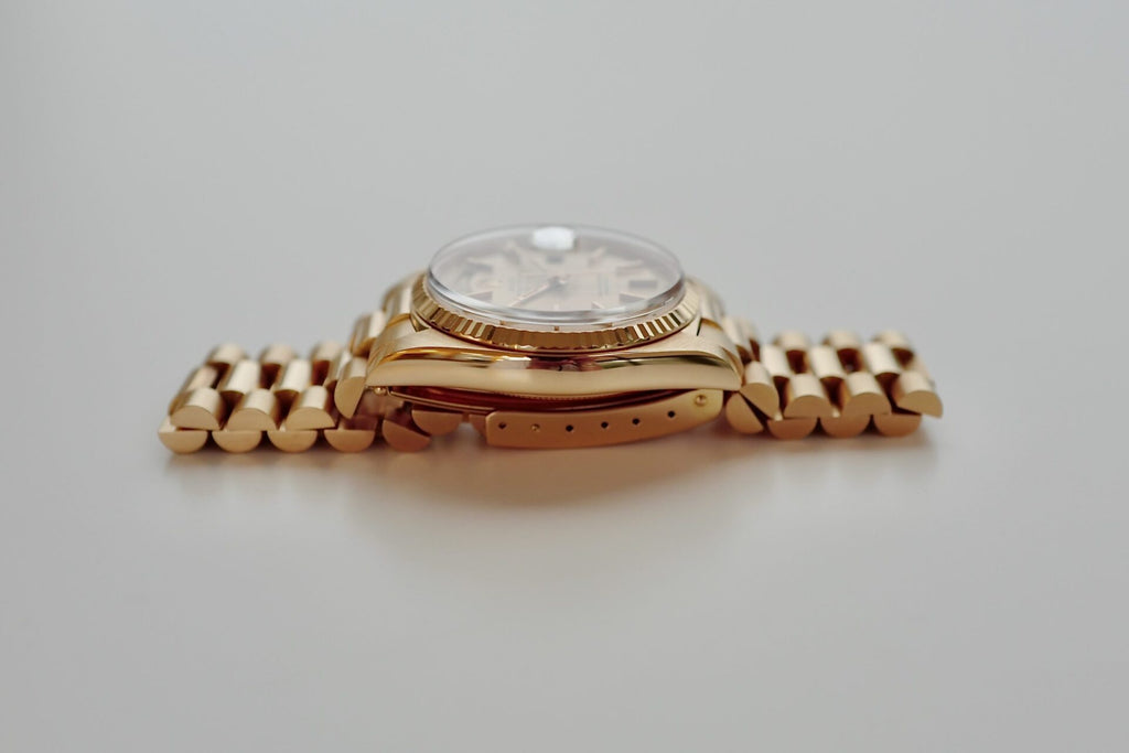 ROLEX DAY-DATE 1803/5 PINK GOLD 1975Y 日ロレ