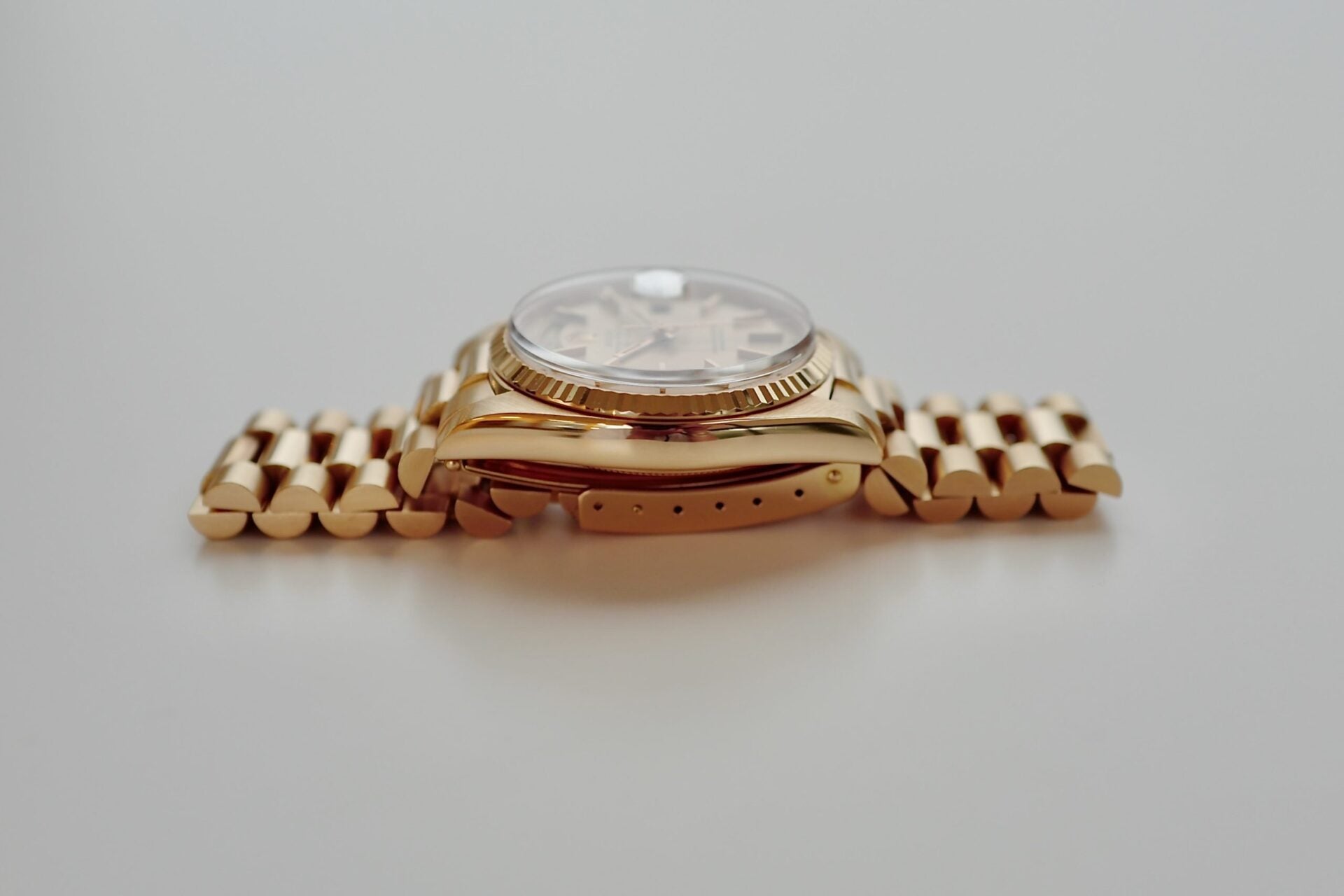 ROLEX DAY-DATE 1803/5 PINK GOLD 1975Y 日ロレ