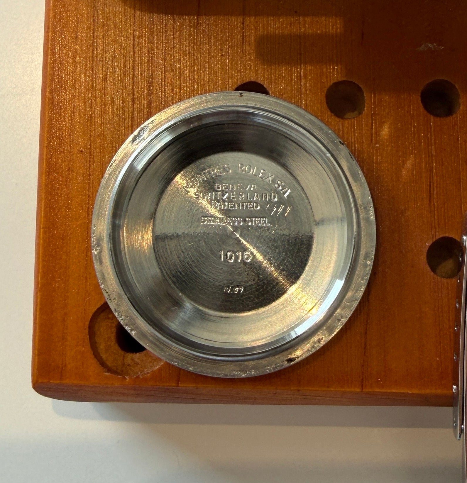 ロレックス/エクスプローラー1/1016/マーク１/セミ ファットフォント/マットダイヤル/ROLEX EXPLORER 1 REF.1016 Mark 1 dial "SEMI FAT FONT" 1968y