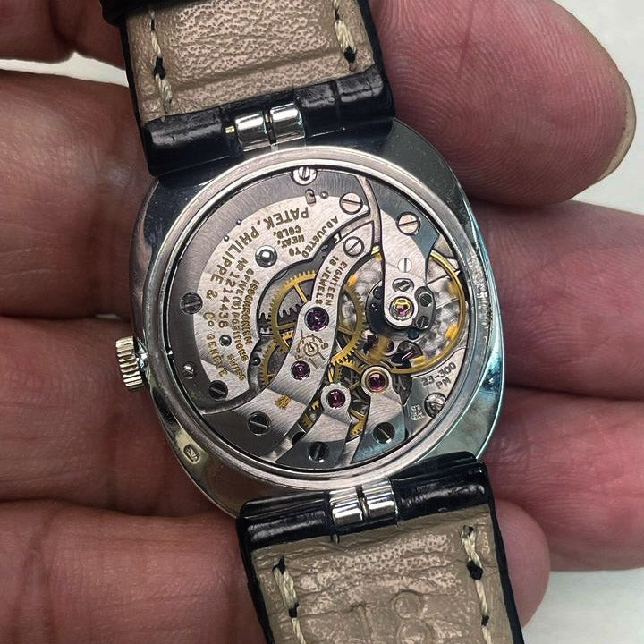 【参考品】パテックフィリップ/ゴールデンエリプス/18Kホワイトゴールド/PATEK PHILIPPE GOLDEN ELLIPSE Ref.3548 "Blue Grey Dial"18K WHITE GOLD