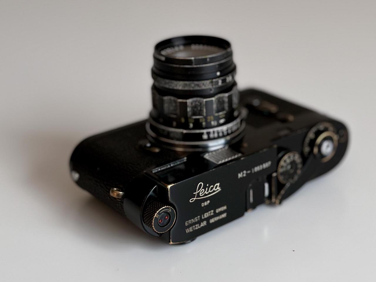 LEICA ( M2 Black Paint Original ) Summicron 2/50mm 2nd early version