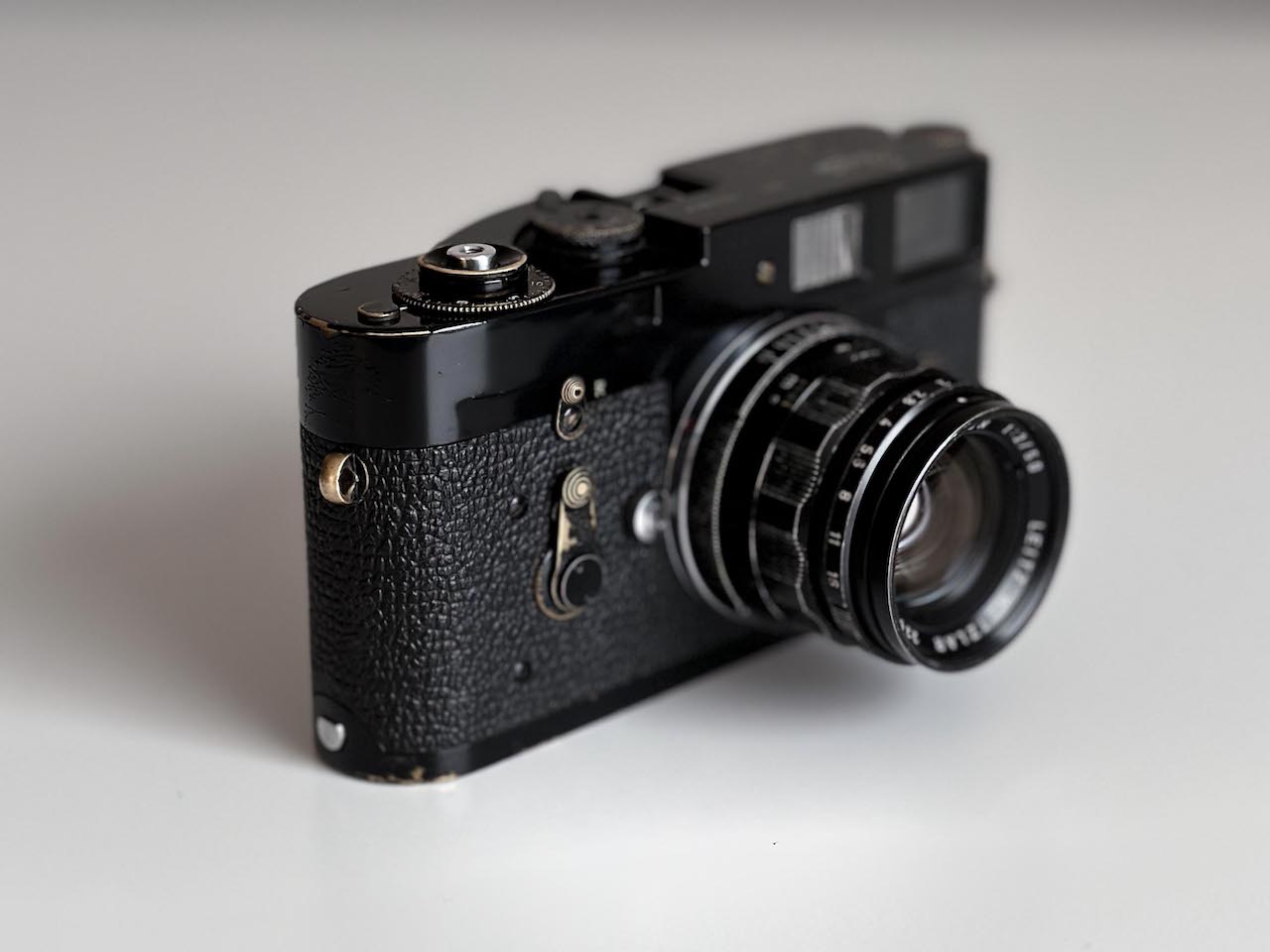 LEICA ( M2 Black Paint Original ) Summicron 2/50mm 2nd early version