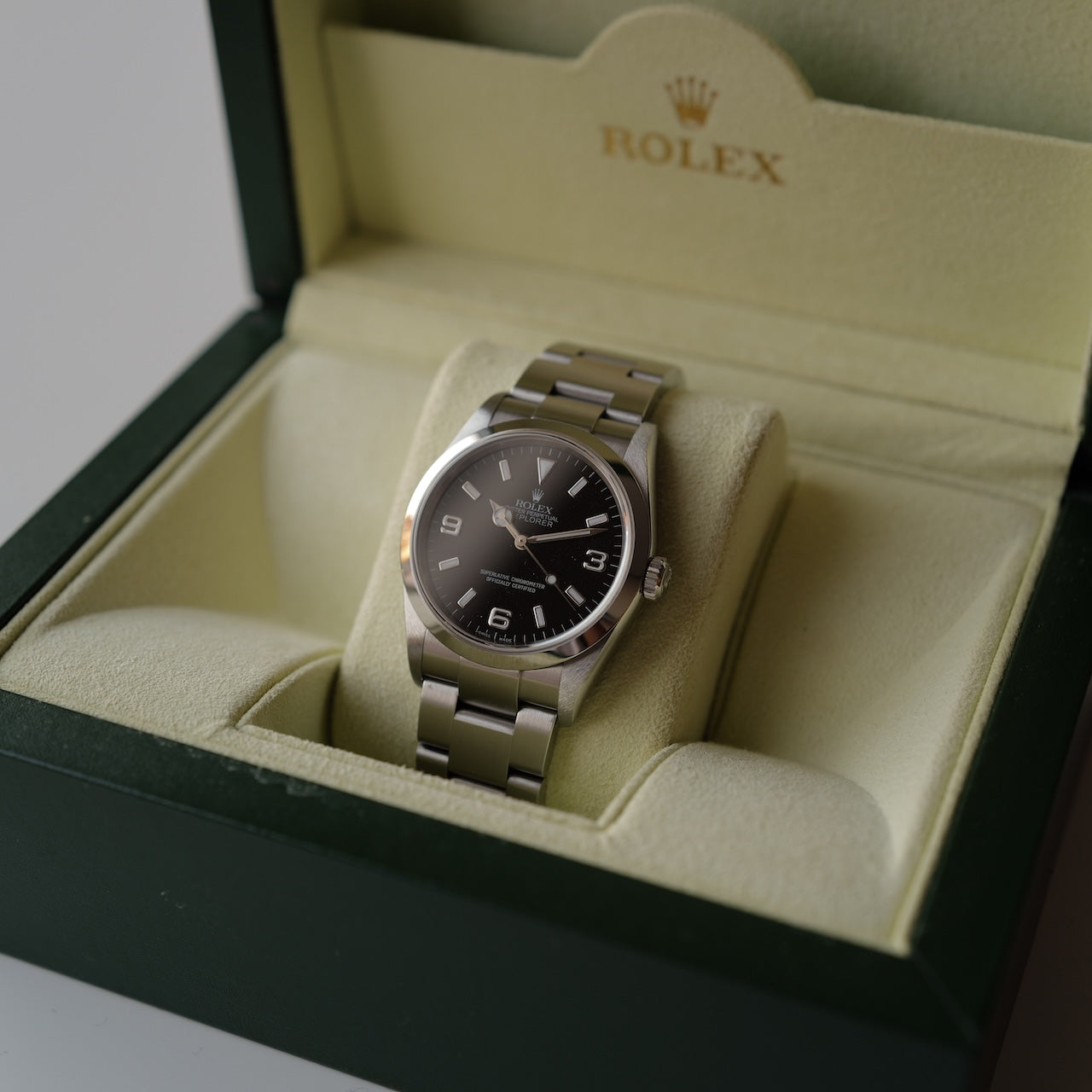 ロレックス/エクスプローラー1/114270/D番/2006年/仮保証書付き/ROLEX EXPLORER 1 Ref.114270  2006
