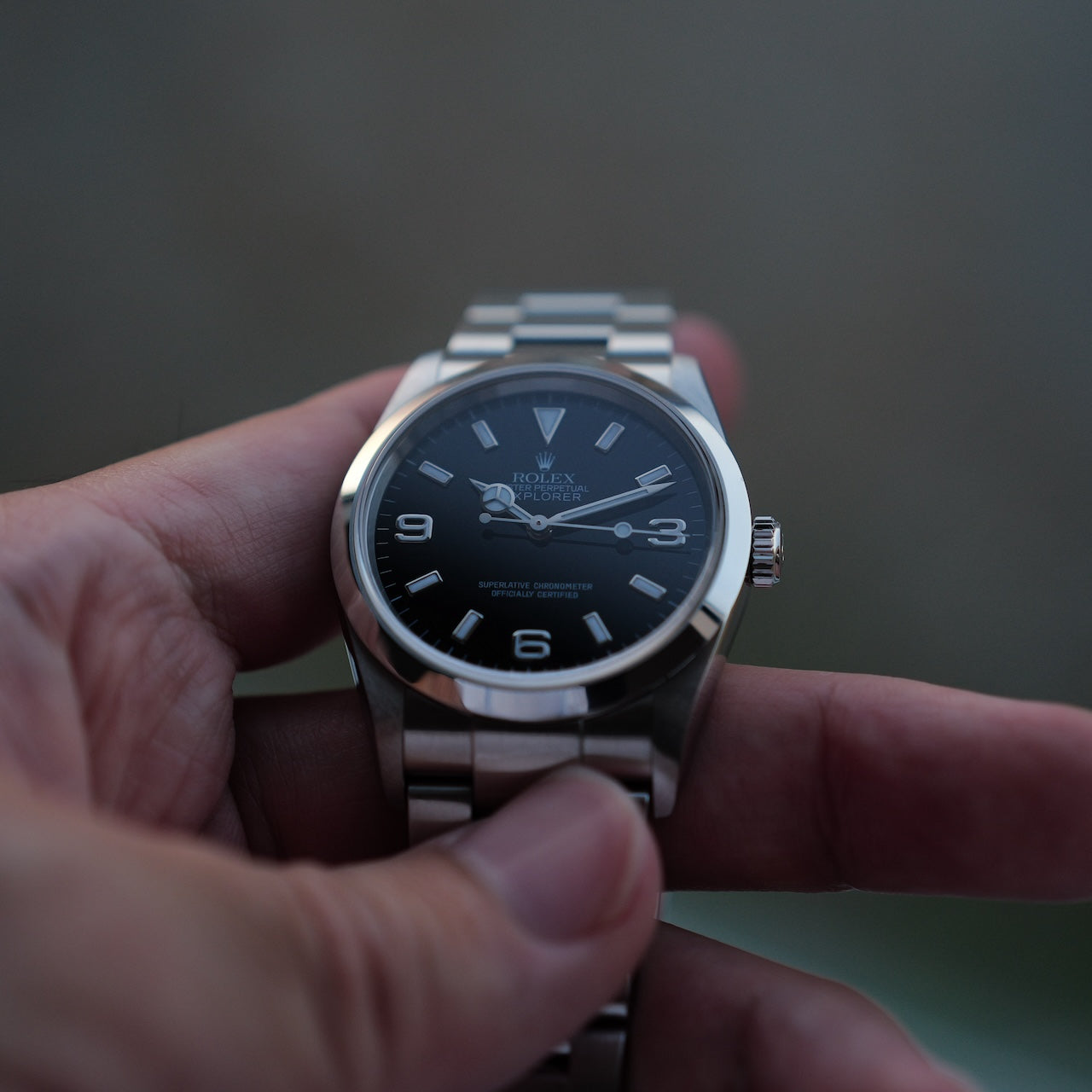 ロレックス/エクスプローラー1/114270/D番/2006年/仮保証書付き/ROLEX EXPLORER 1 Ref.114270  2006