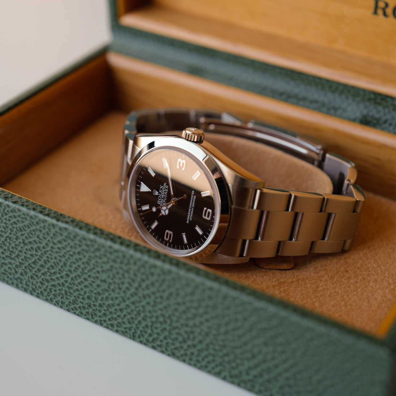 ロレックス/エクスプローラー1/114270/F番/2003-04年/保証書付きフルセット/ROLEX EXPLORER 1 Ref.114270 2003-04 Full Set