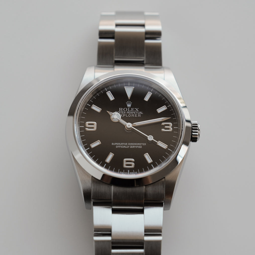 ロレックス/エクスプローラー1/114270/F番/2003-04年/保証書付きフルセット/ROLEX EXPLORER 1 Ref.114270 2003-04 Full Set