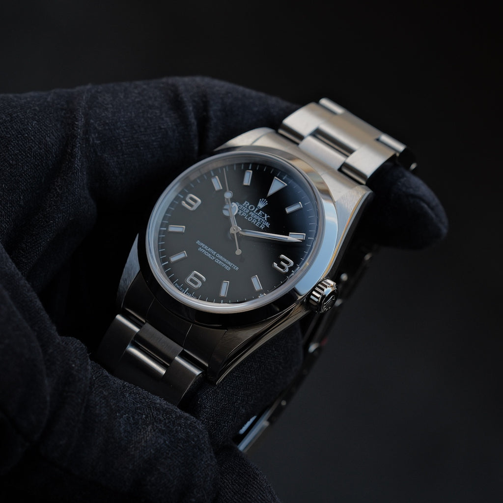 ロレックス/エクスプローラー1/14270/P番/裏蓋シール/未使用品/フルセット/ROLEX EXPLORER 1 Ref.14270 "DEAD STOCK" Full Set 2000