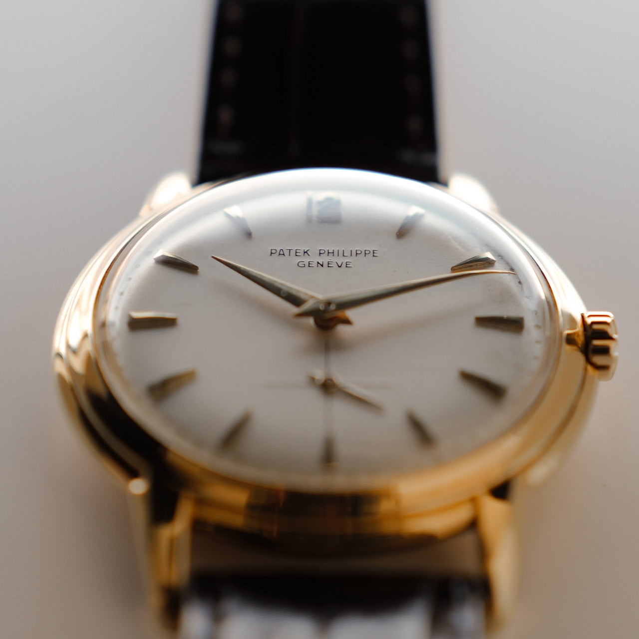 パテック・フィリップ/カラトラバ/2551/12-600AT/18KYG/1958yアーカイブ証明書付き/PATEK PHILIPPE CALATRAVA Ref.2551/cal.12-600 with Archive Paper