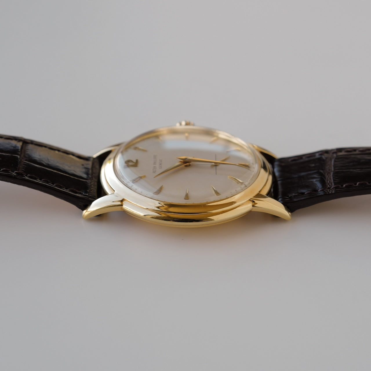 パテック・フィリップ/カラトラバ/2551/12-600AT/18KYG/1958yアーカイブ証明書付き/PATEK PHILIPPE CALATRAVA Ref.2551/cal.12-600 with Archive Paper