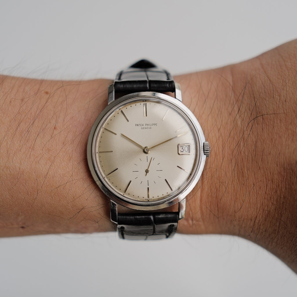 パテック・フィリップ/カラトラバ/3445/18KWG/27-460/アーカイブ証明書付き/PATEK PHILIPPE CALATRAVA Ref.3445/18KWG/cal.27-460 with Archive Paper