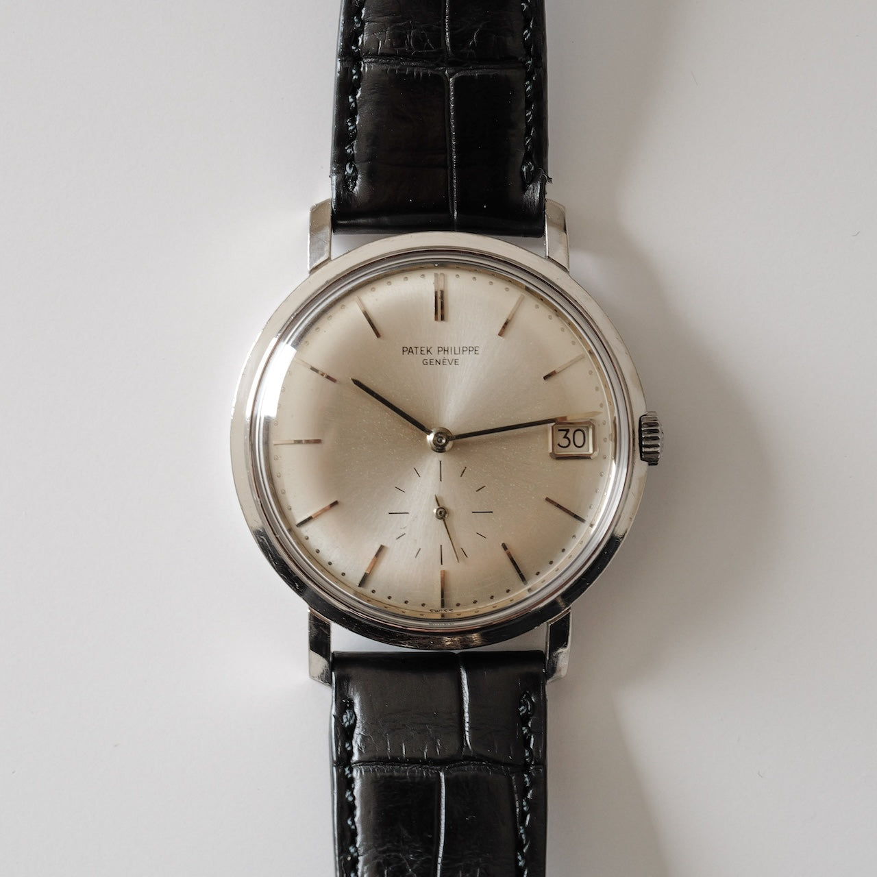 パテック・フィリップ/カラトラバ/3445/18KWG/27-460/アーカイブ証明書付き/PATEK PHILIPPE CALATRAVA Ref.3445/18KWG/cal.27-460 with Archive Paper