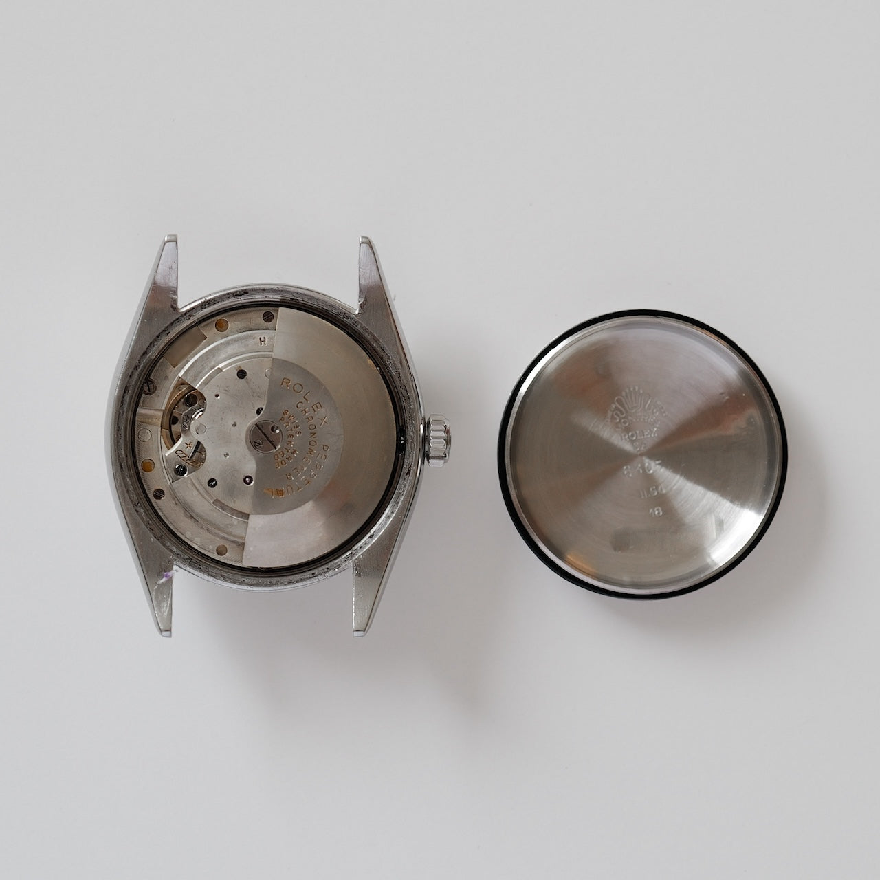 ロレックス/デイトジャスト6305/OCC/トロピカル/ミラーダイヤル/1954年/ROLEX DATE-JUST Ref.6305 "OCC TROPICAL GILT DIAL" 1954