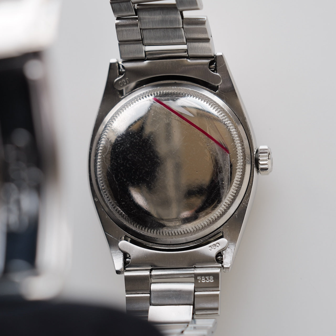 ロレックス/デイトジャスト6609/サンダーバード/ミラーダイヤル/WGベゼル/1959年ROLEX DATE-JUST Ref.6609 Turn-O-Gragh "Thunderbird"  Gilt Dial 1959