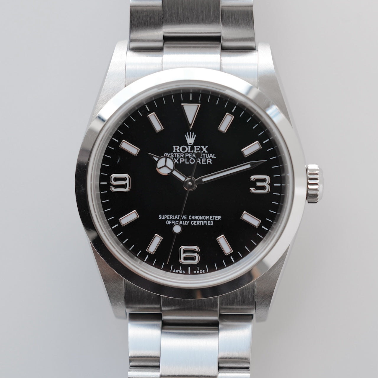 1.ロレックス/エクスプローラ1/114270/D番/フルセット/ROLEX EXPLORER 1 Ref.114270 D Serial 2005-06 Full Set