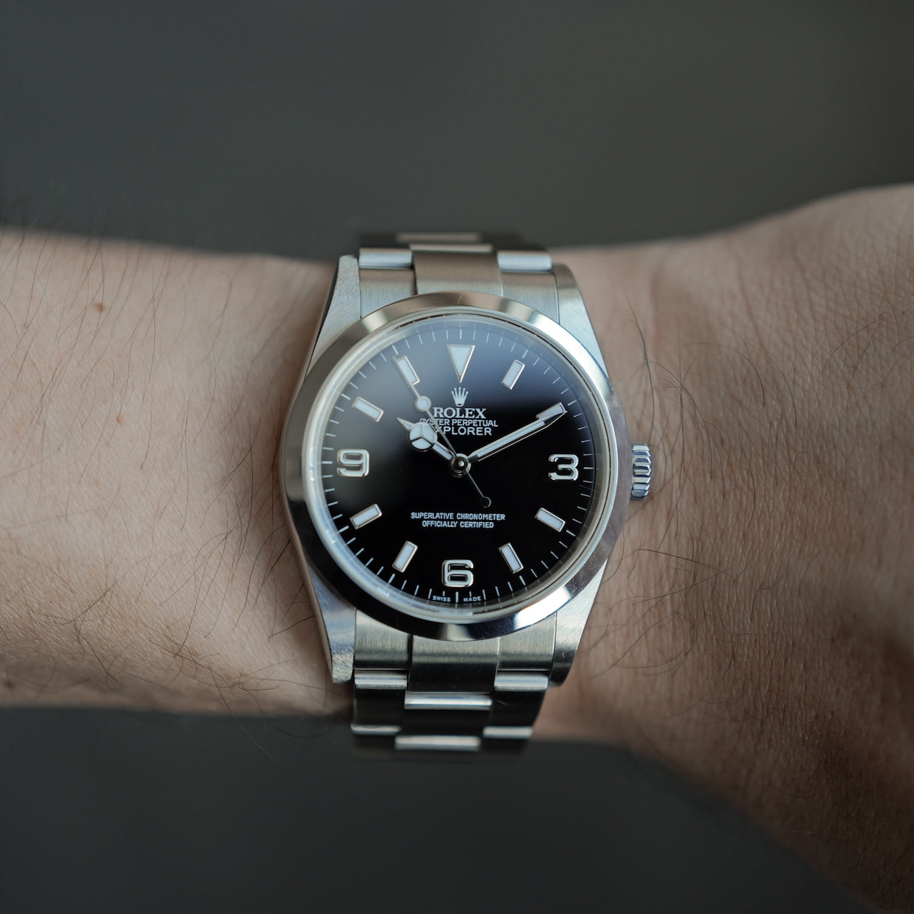 1.ロレックス/エクスプローラ1/114270/D番/フルセット/ROLEX EXPLORER 1 Ref.114270 D Serial 2005-06 Full Set