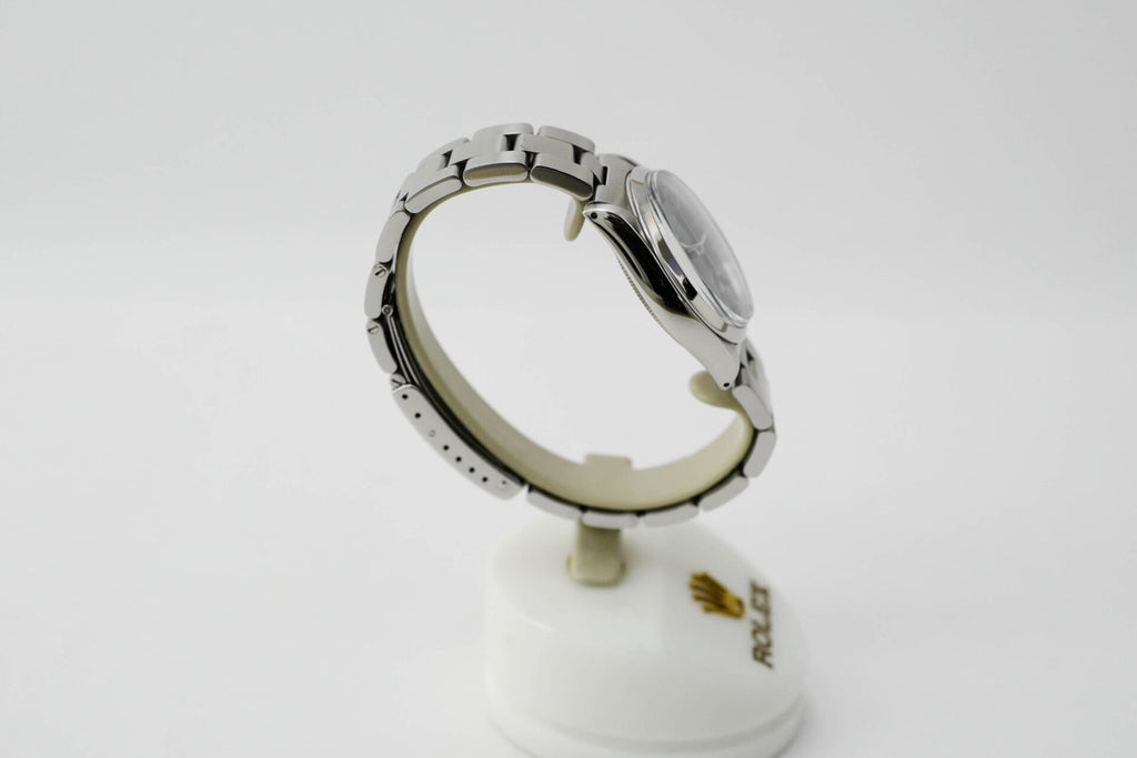 ROLEX Air-King Ref.5500 R black dial comes with Guarantee and box etc,