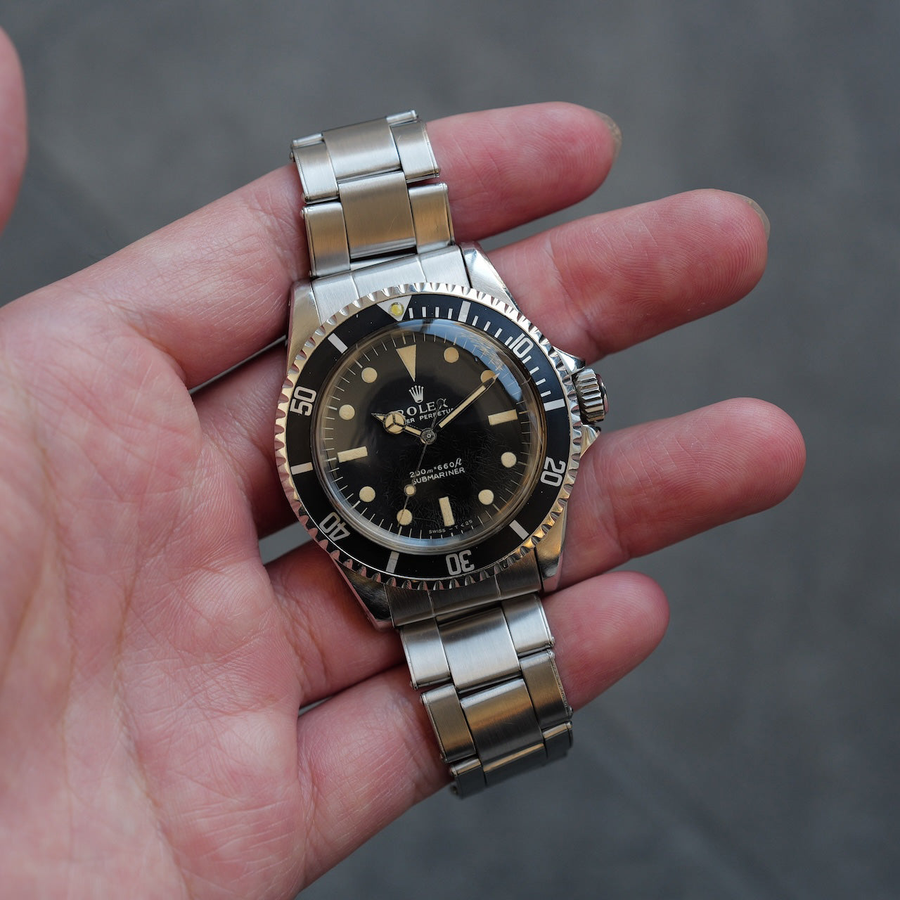 ロレックス/サブマリーナー5513/メーターファースト/マットダイヤル/1969年/ROLEX SUBMARINER Ref.5513 "Meter First" 1969