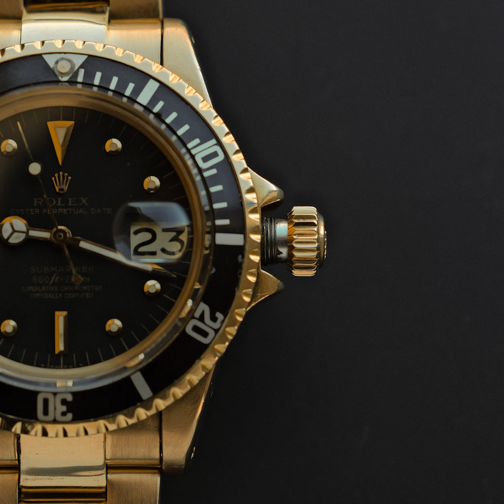[参考商品］ロレックス/サブマリーナーデイト1680/8/黒壺ダイヤル/18KYG/ROLEX SUBMARINER DATE Ref.1680/8 "Black Nipple Dial" 18K YG 1972y